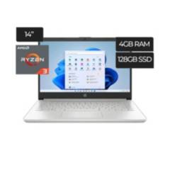Laptop HP 14-FQ0110WM AMD Ryzen 3 4GB 128GB Windows 11