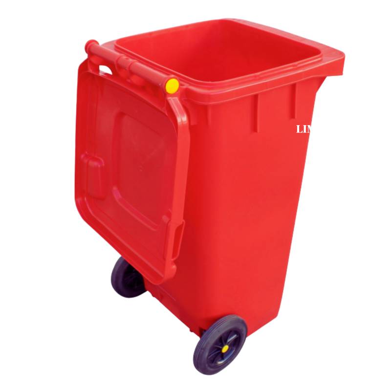 cubo de basura rojo 30l