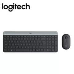 LOGITECH - Combo Teclado  Mouse Slim Mk470 - Grafito  Logitech