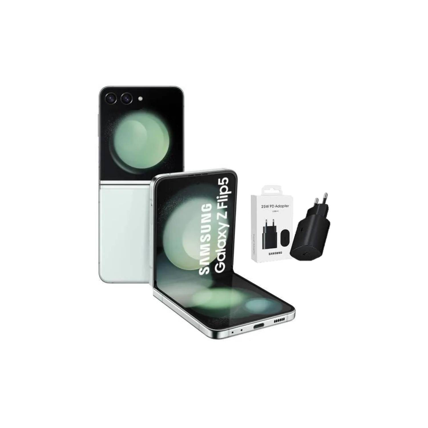 Samsung Galaxy Z Flip 5 Verde Agua (8GB / 512GB) - Móvil y