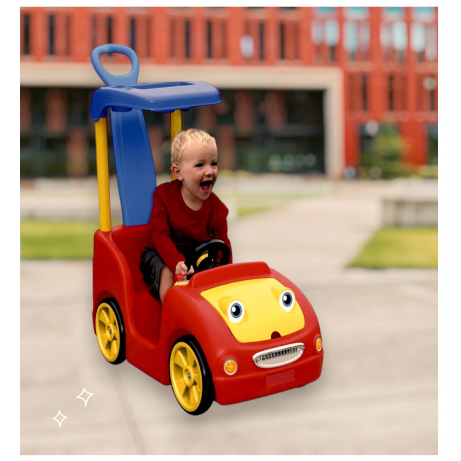 Carrito Buggie Guiador Baby Kits Carita Feliz BABY KITS