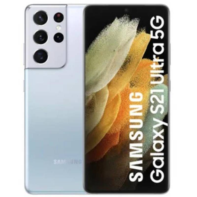 SAMSUNG - Samsung Galaxy S21 Ultra SM-G998U 128GB  - Plata