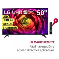 Televisor LG 50 LED Smart TV Ultra HD 4K con ThinQ AI 50UR7300PSA