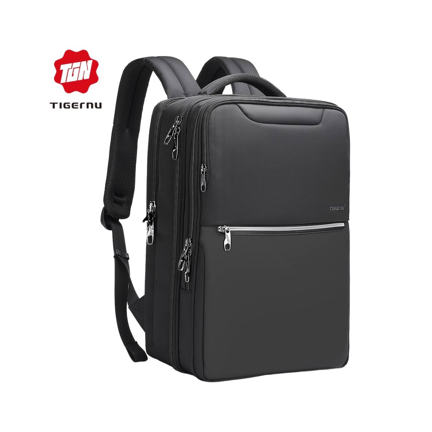 Mochila Hombre Tigernu 3143U Antirrobo Viaje Laptop Negro TIGERNU