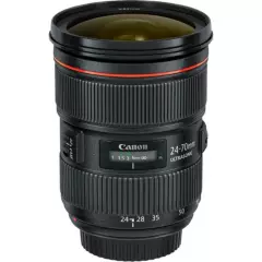 CANON - Canon EF 24-70mm f/2.8L II USM Lens - Negro