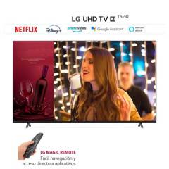 Televisor LG LED Smart TV 50 Ultra HD 4K ThinQ AI 50UR8750PSA