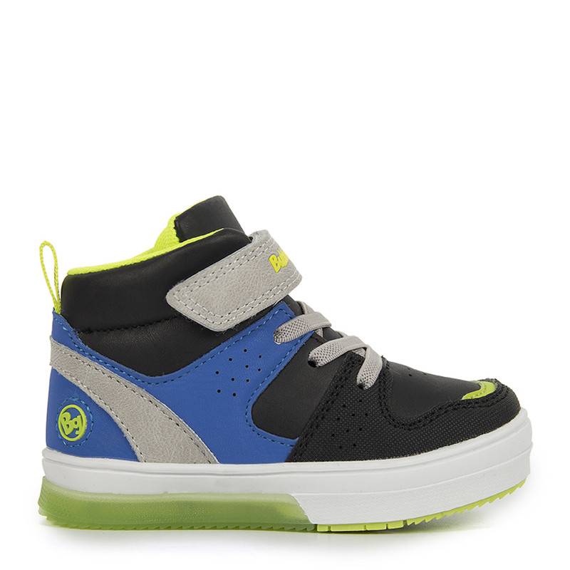 Bubble Gummers® Tenis Luces Bota Moda Niño Patineta Azul