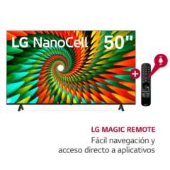 Televisor LG NanoCell 50 UHD 4K ThinQ AI 50NANO77SRA