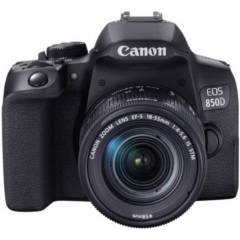 Cámara Digital Canon EOS T8i-850D Kit 18-55mm STM Lente Negro