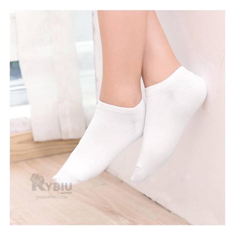 Medias blancas- deportivas- calcetines fashion GENERICO