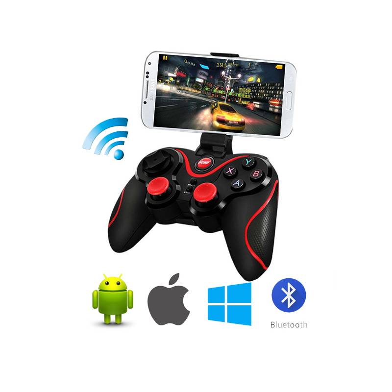 Mando Bluetooth Joystick Gamepad para Celular IOS Android SEISA