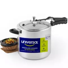 UNIVERSAL - Olla a presión Universal 13 litros doble válvula de seguridad
