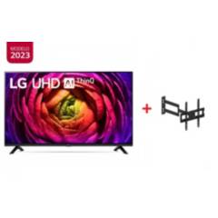 TV LG 50 UHD 4K SMART THING Q AI 50UR7300PSA 2023 + RACK DOS BRAZOS