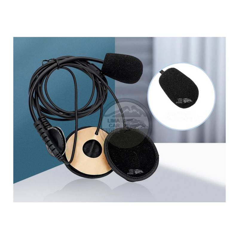 Auricular Microfono Para Casco de Moto Bici Radio Retevis Bf888s