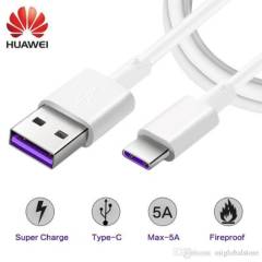 Cable Huawei USB a Tipo C 5A - Blanco
