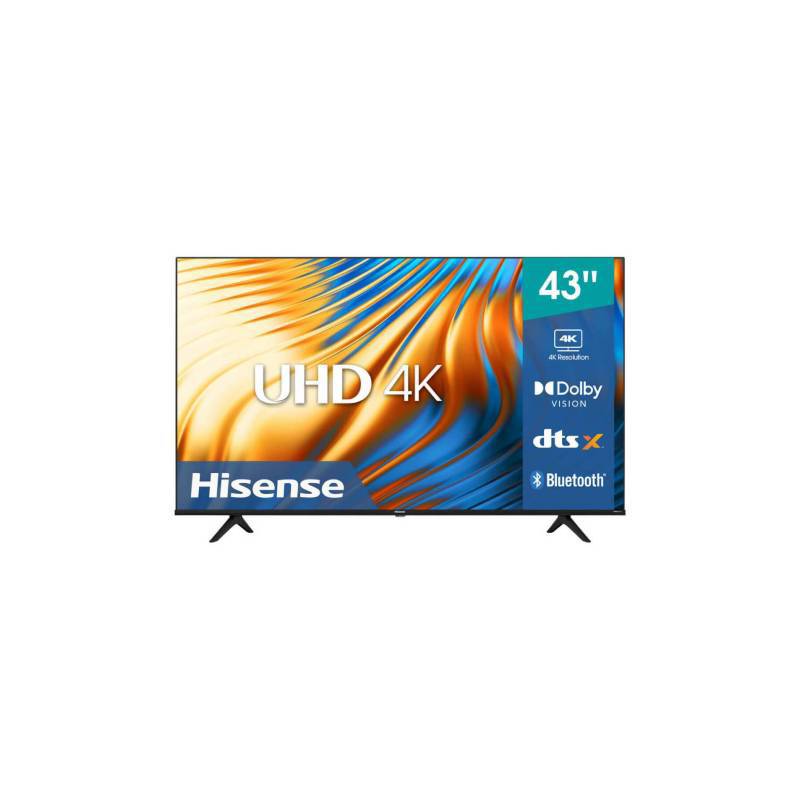 HISENSE - Televisor Hisense 43 UHD LED 4K Smart TV VIDAA Dolby Vision 43A6H