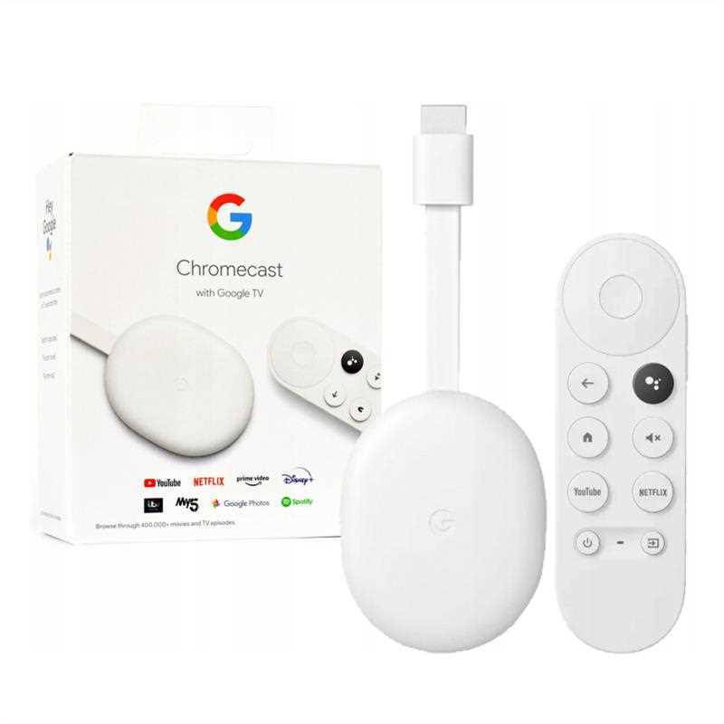 GOOGLE - Google chromecast con google tv hd