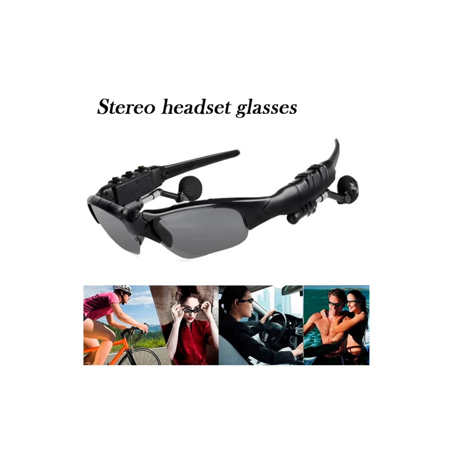 Gafas Lentes De Sol Audifono Bluetooth Al Aire Con Lunas Polarizadas  IMPORTADO