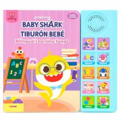 Baby Shark - Libro de Sonido Bilingüe de 10 botones para Aprender Inglés