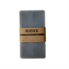 Cubeta de hielo de silicona KIOXX 8 cavidades Negra