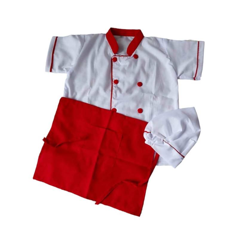 Traje de mini chef para niños new arrivals