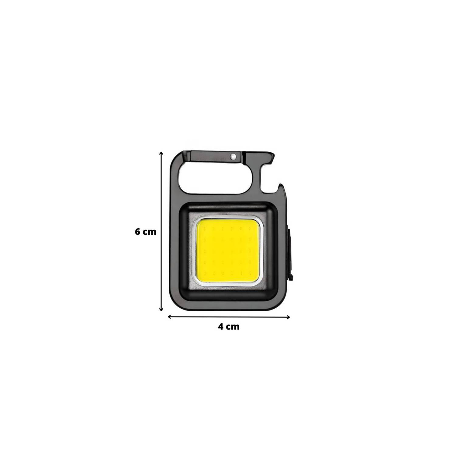 Pack4 Mini Linterna Portátiles Tipo Llavero GENERICO