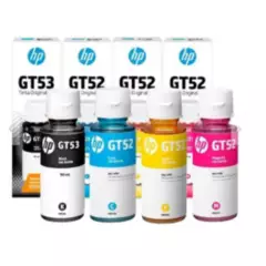 EPSON - KIT Tinta HP GT52 y GT53 Pack 4 en 1