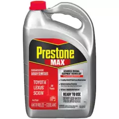 PRESTONE - Refrigerante anticongelante Asian Cars Max 50% rojo 1 gln