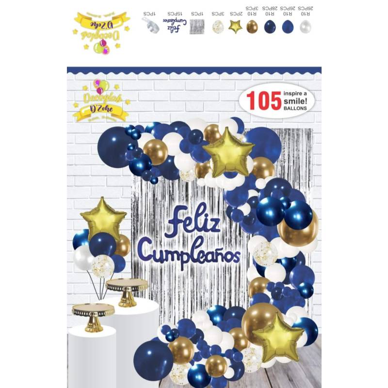 Set Arco de globos Fútbol mix ✔️ por sólo 6,75 €. Envío en 24h. Tienda  Online. . ✓. Artículos de decoración para  Fiestas.