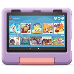 AMAZON - Tablet Amazon Fire HD 8 Kids 2022 - 12va Generación para niños de 3 a 7 años - 2022 - 32GB - Purpura