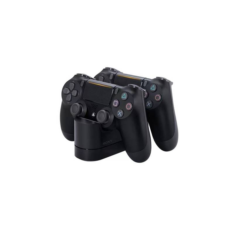 Estación de carga para control de PS4, cargador PS4, estación de carga de  PS4 para controlador Playstation 4 Dualshock 4, estación de carga de PS4