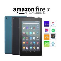 AMAZON - Tablet Amazon Fire 7 Quad Core (4 Core) 1,30 GHz 1 GB RAM 32 GB Almacenamiento Negro