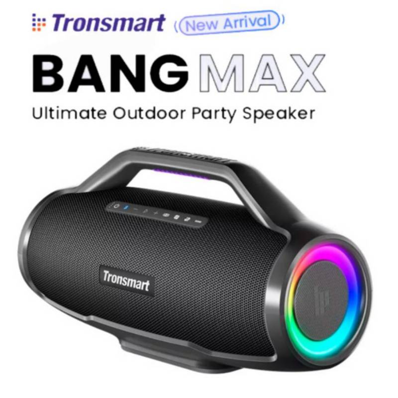 Parlante Tronsmart Bang Max Bluetooth 130W IPX6 24Hrs- Negro