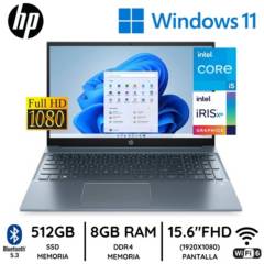 Laptop HP PAVILION 15.6 INTEL CORE I5-1135G7 8 GB RAM 512 GB SSD 15-EG0513LA WINDOWS 11