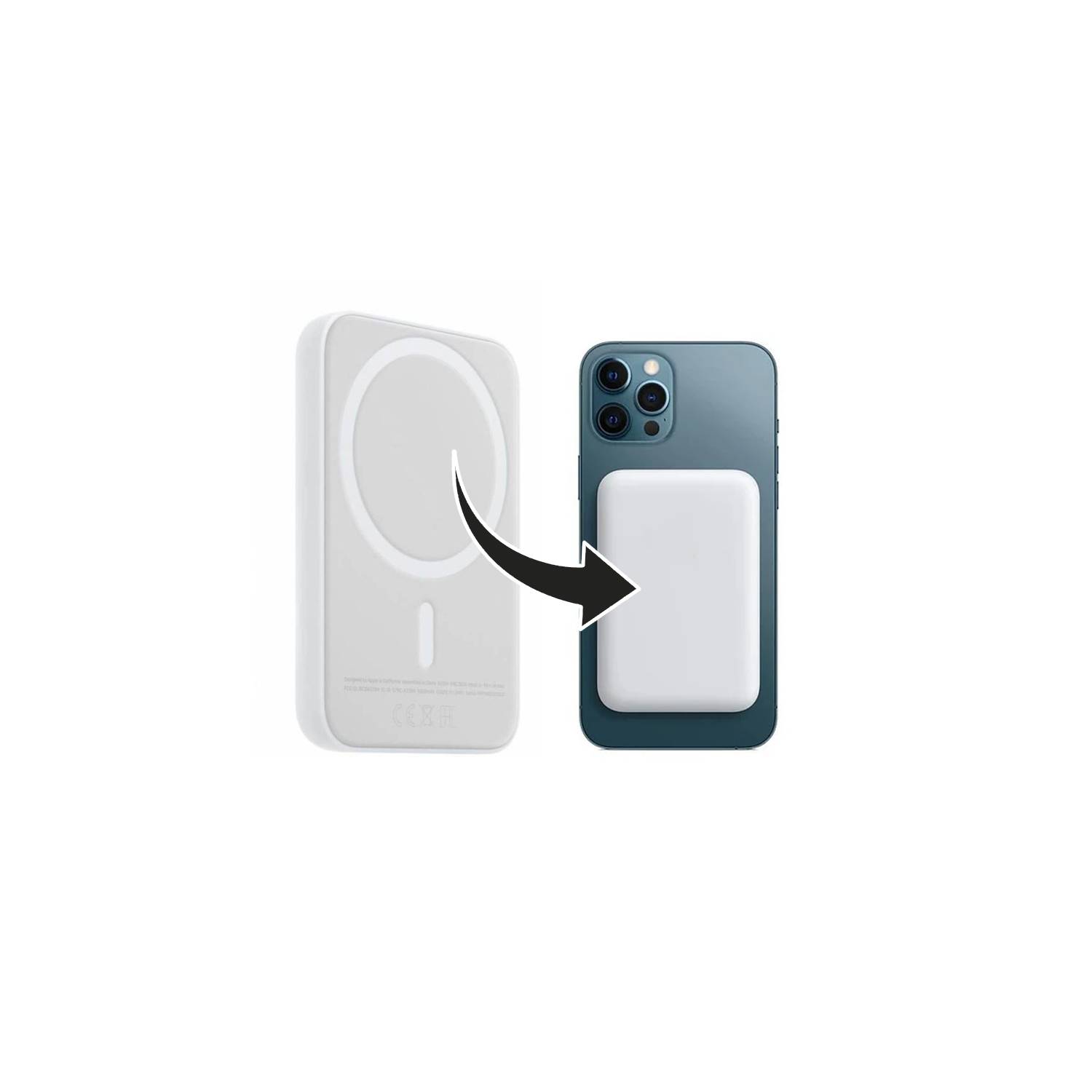 Cargador portátil MagSafe certificado de Apple  ¿Se agotó la batería de tu  iPhone y estas en la calle? 🪫 Tenemos la solución para ti… ⚡ El cargador  portátil MagSafe certificado de
