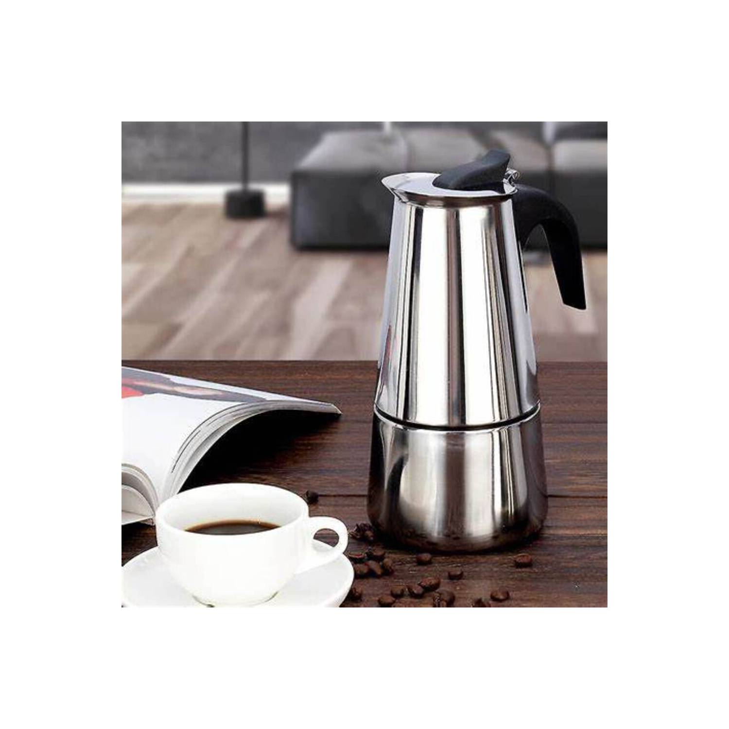 Cafetera Italiana Acero P-9 Tazas