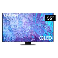 SAMSUNG - Televisor Samsung Smart TV 55 QLED 4K QN55Q80CAGXPE Nuevo