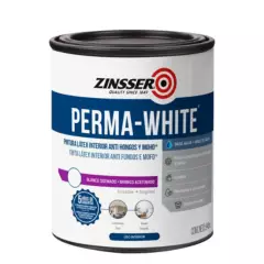 RUST OLEUM - Perma White Pintura Latex Interior Satin Blanco 0,946