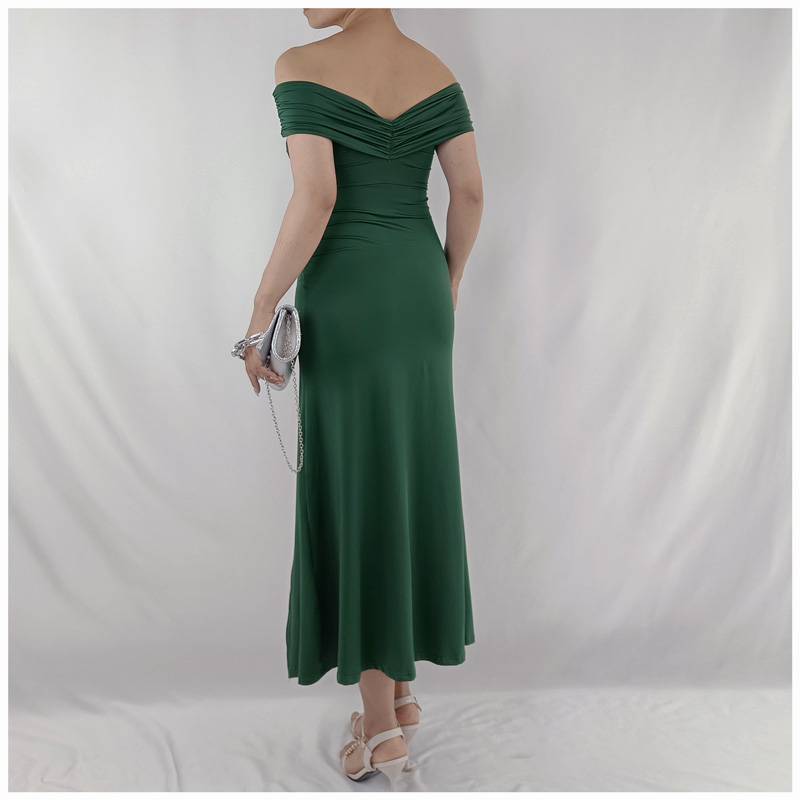Vestido De fiesta Largo sexy-elegante - Verde RINODERINA