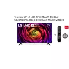 LG - Televisor 50 LG UHD TV 4K SMART ThinQ AI 50UR7300PSA (2023) + CONTROL MAGIC MR23GN DE REGALO