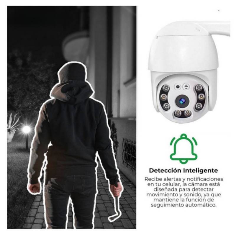 Camara Ip Seguridad Full HD Con Vision Nocturna y Detector de Movimiento  IMPORTADO