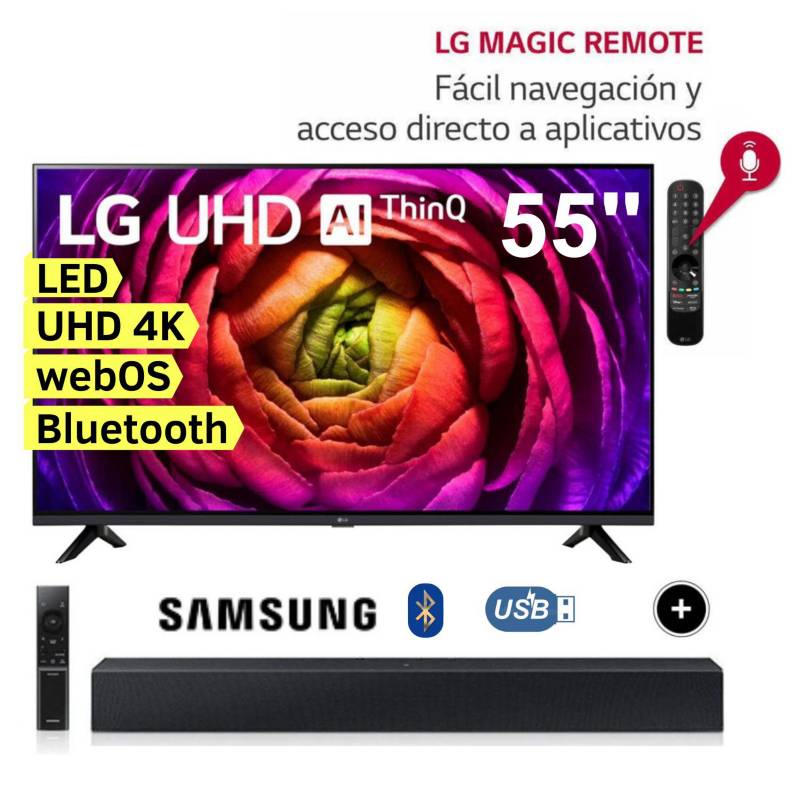 TV LG 55 4K-UHD 55UR7300PSA