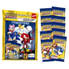 Sonic Cards, 1 Starter Pack+ 10 sobres