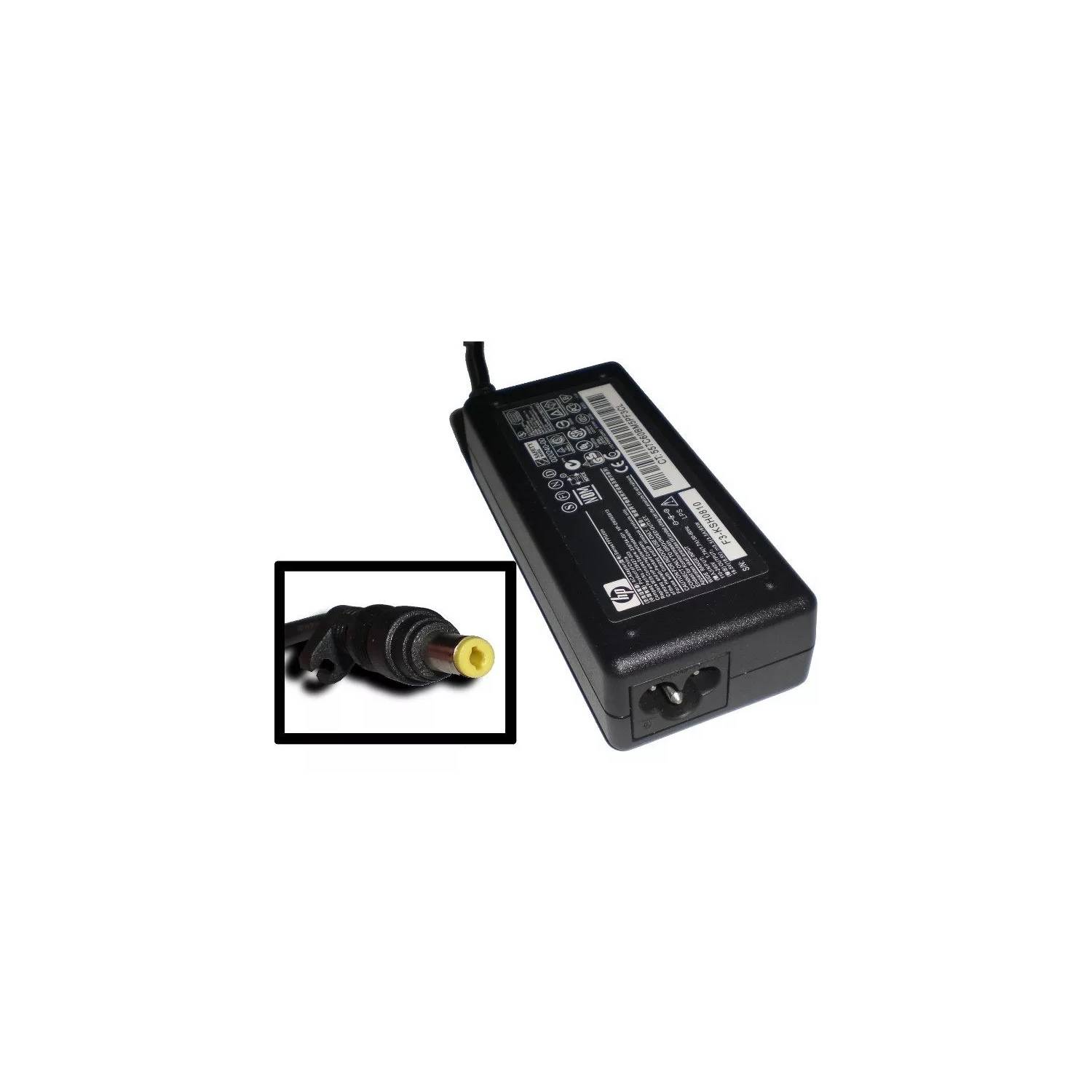 Cargador para portátiles HP 18,5V 3,5Ah 65W con conector 4.8x1.7mm