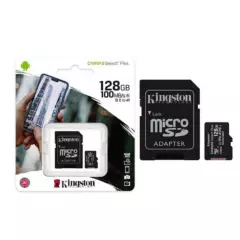 KINGSTON - Memoria Micro kingston Micro SD 128 Gb Canvas Select Plus  Original