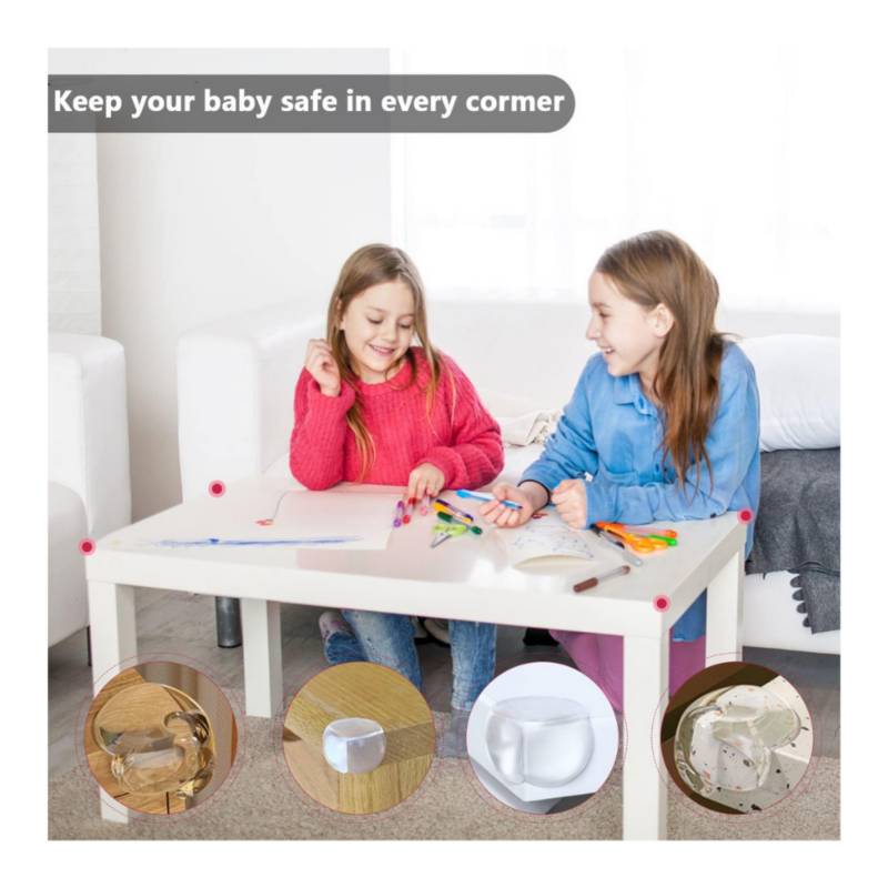Protectores de esquinas para mesas de bebés 16 piezas, protectores