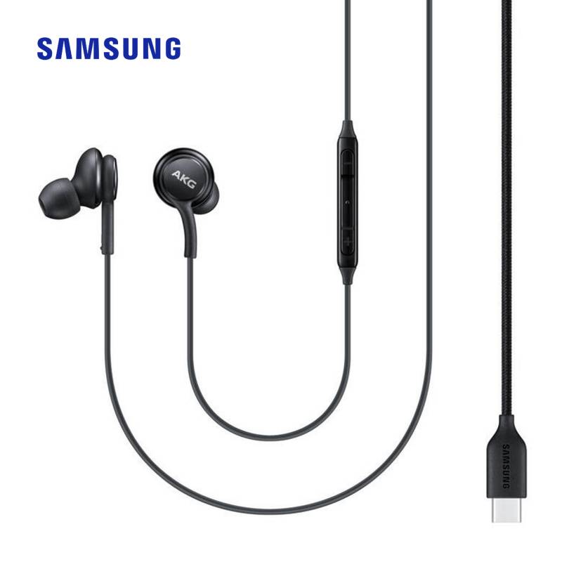 Samsung Auriculares IN-EAR Tipo C Negro EO-IC100BBEGWW 