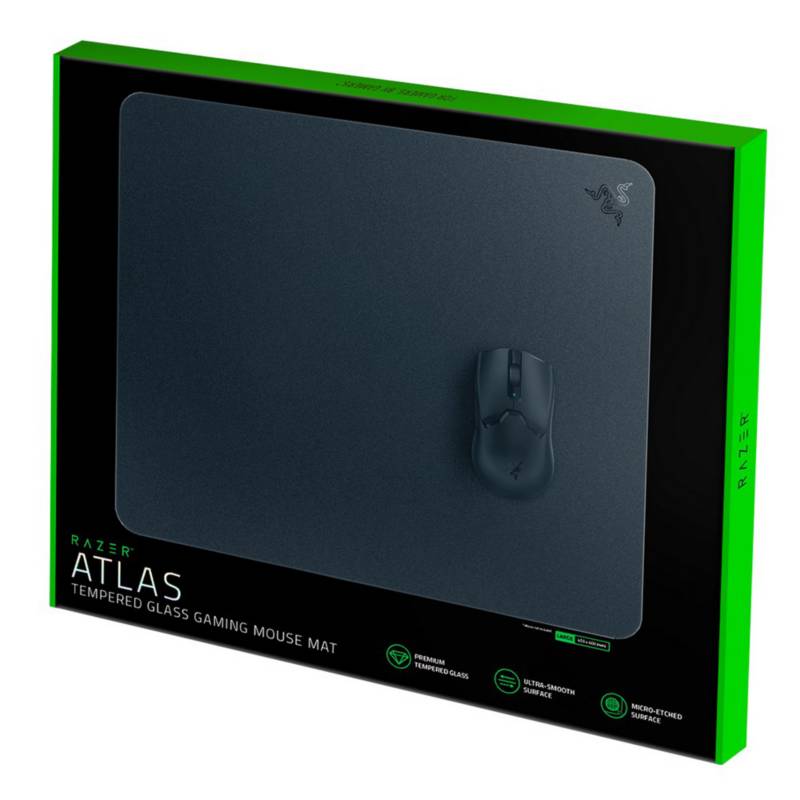 Razer Atlas Glass Mousepad - Black 