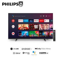 Televisor PHILIPS 55 SMART TV ANDROID UHD 4K 55PUD7406