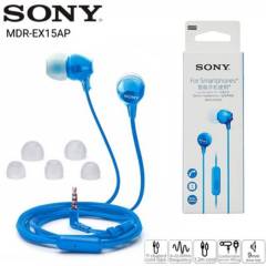 Audifono Sony MDR EX15AP - Azul